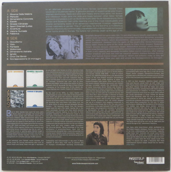 Daniela Casa - Sovrapposizione Di Immagini | Finders Keepers Records (FKR072LP) - 2