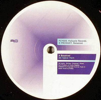 D Product - Balanced | Full Cycle Records (FCY022) - 3