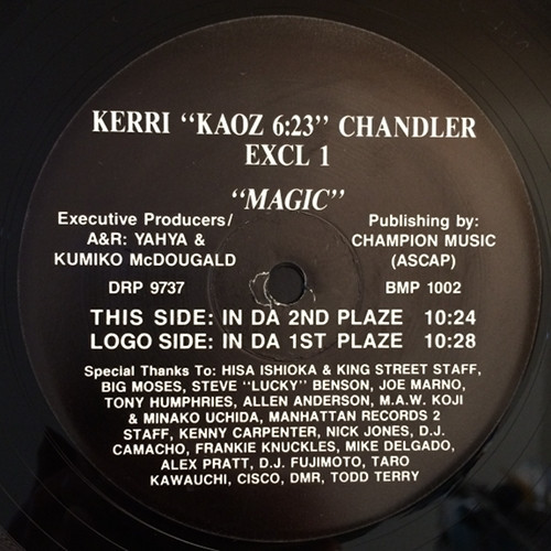 Kerri Chandler - Magic | 11:07 Presentations (BMP 1002)