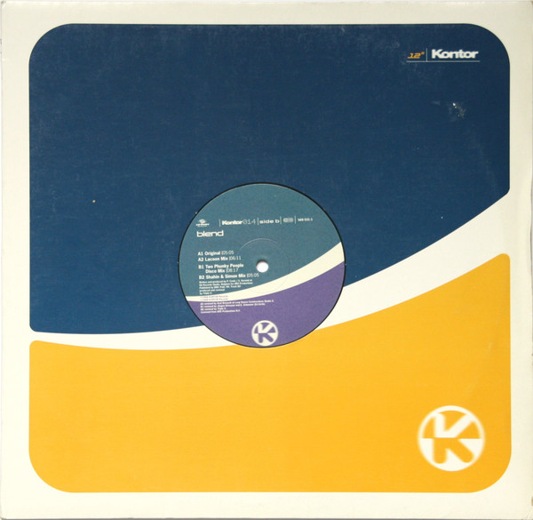 Blend - Rise Of Tonight | Kontor Records (Kontor014) - 3