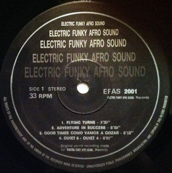 Various - Electric Funky Afro Sound Vol. 4 | Electric Funky Afro Sound Records (EFAS 2001) - 4