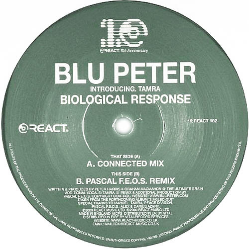 Blu Peter Introducing. Tamra Keenan - Biological Response | React (12 REACT 182) - main