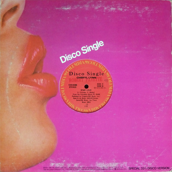 Cheryl Lynn - Got To Be Real / Star Love | Columbia (12C4-8309) - 4