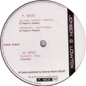 Jensen & Lowtek - Black Moon Rising | Industrial Strength Records (ISR 052) - 2