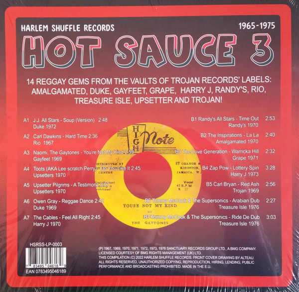 Various - Hot Sauce 3 | Harlem Shuffle Records (HSRSS-LP-0003) Various - Hot Sauce 3 | Harlem Shuffle Records (HSRSS-LP-0003)