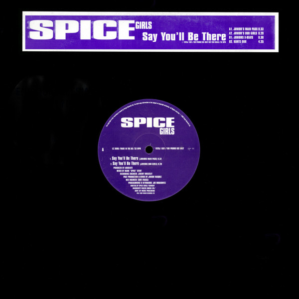 Spice Girls - Say You'll Be There | Virgin (VSTDJ 1601) - main Spice Girls - Say You'll Be There | Virgin (VSTDJ 1601) - main