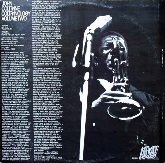 John Coltrane - Coltranology Volume Two | Affinity (32-2094) - 2