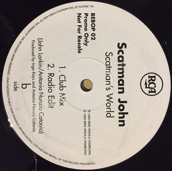 Scatman John - Scatman's World | RCA (BEBOP 02) - 2