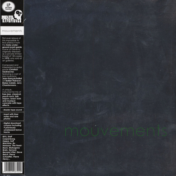Mouvements - Mouvements | Mental Experience (MENT021) - 2