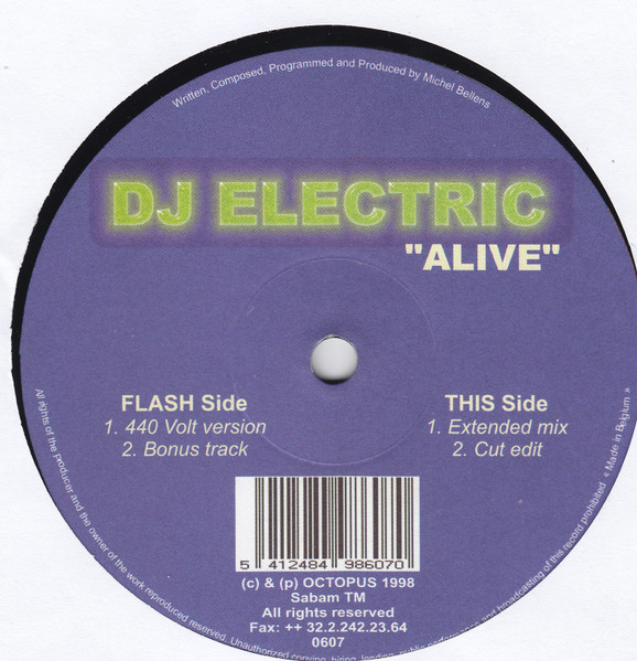 DJ Electric - Alive | Octopus (none) - main
