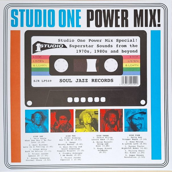 Various - Studio One Power Mix! | Soul Jazz Records (SJR LP 549) - 2 Various - Studio One Power Mix! | Soul Jazz Records (SJR LP 549) - 2