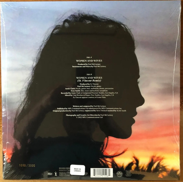 Paul McCartney - Women And Wives | Capitol Records (B003525901)