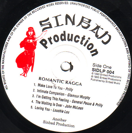 Various - Sinbad Production Present: Romantic Ragga | Sinbad Production (SID LP 004) - 3