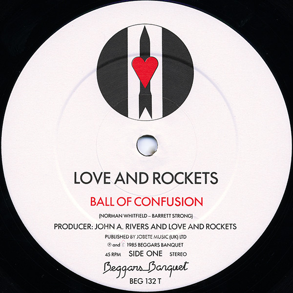 Love And Rockets - Ball Of Confusion | Beggars Banquet (BEG 132T) - 3