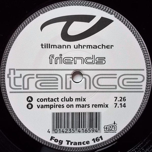 Tillmann Uhrmacher - Friends | Fog Area Trance (Fog Trance 161) - 3