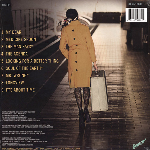 Ruby Velle & The Soulphonics - It's About Time | Gemco (GEM-3001LP) - 2