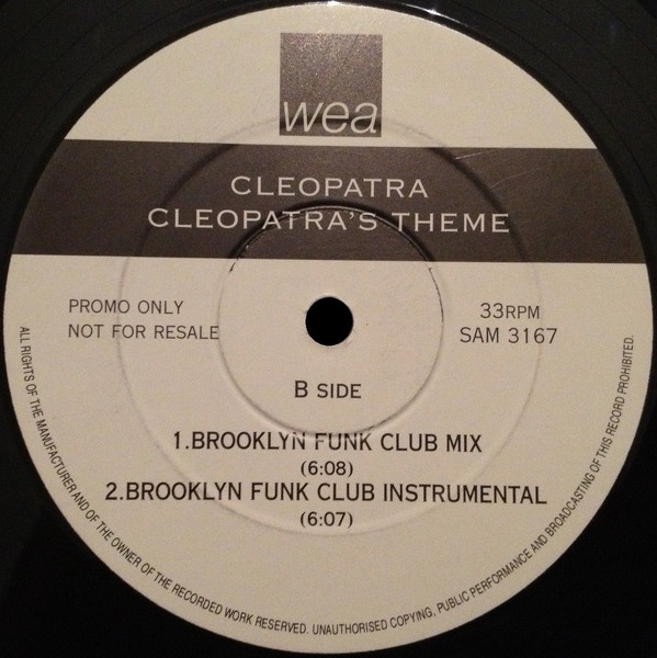 Cleopatra - Cleopatra's Theme | WEA (SAM 3167)