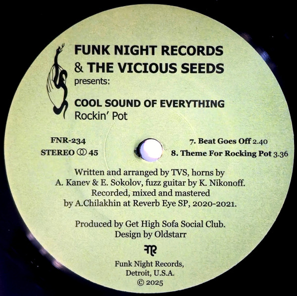 The Vicious Seeds - Rockin' Pot | Fnr (FNR-234)