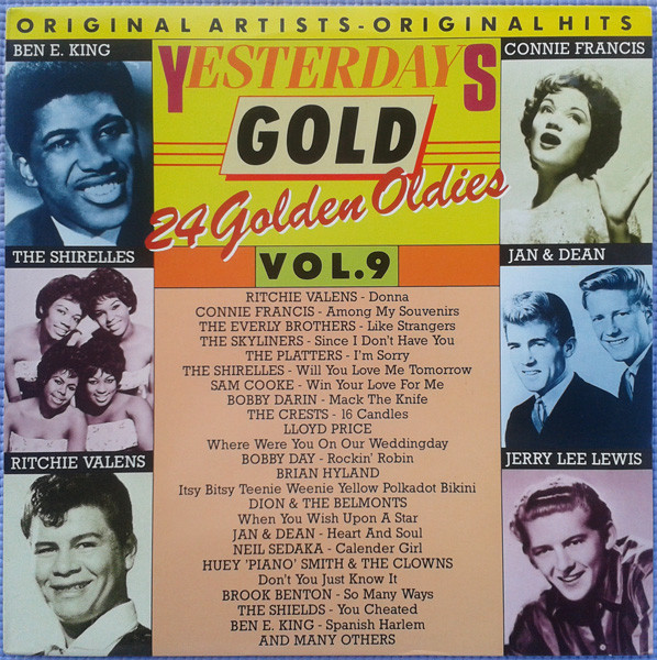 Various - Yesterdays Gold Vol. 9 (24 Golden Oldies) | Yesterdays Gold (YDG 15727)