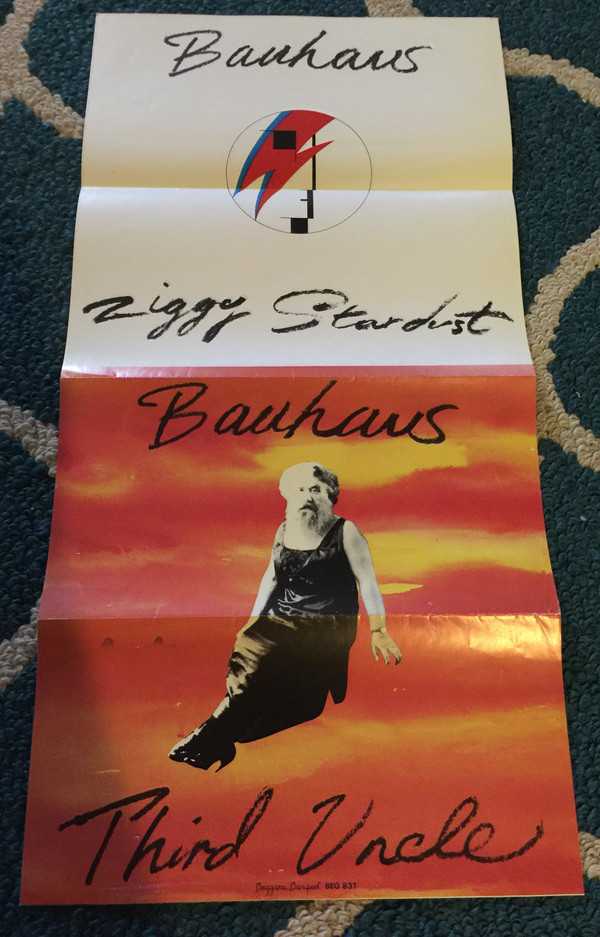 Bauhaus - Ziggy Stardust / Third Uncle | Beggars Banquet (BEG 83T) - 5