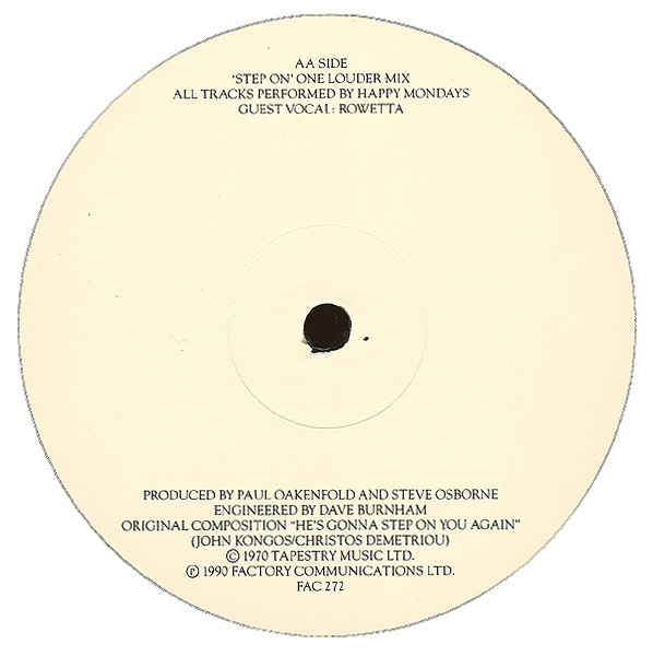 Happy Mondays - Step On | Factory (FAC 272) - 4