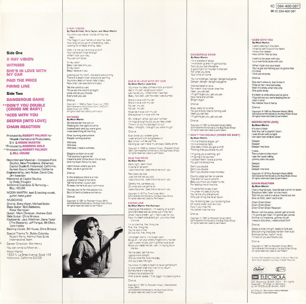 Moon Martin - Mystery Ticket | Capitol Records (1C 064-400 087) - 2 Moon Martin - Mystery Ticket | Capitol Records (1C 064-400 087) - 2