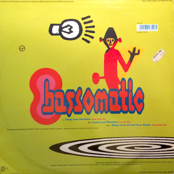 Bassomatic - Funky Love Vibrations | Virgin (614 496) - 2