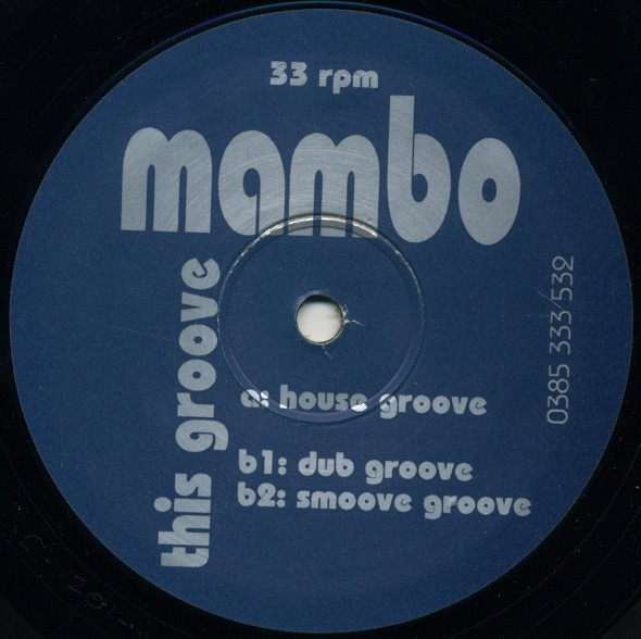 Mambo - This Groove | NU Recordings (nurec 1201) - main
