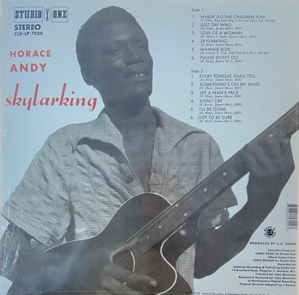 Horace Andy - Skylarking | Studio One (CLD-LP 7020) - 2
