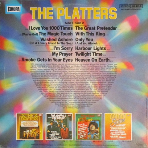 The Platters - The Platters | Europa (111 415.8)