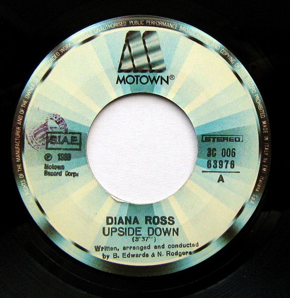 Diana Ross - Upside Down | Motown (3C 006-63976) - 3
