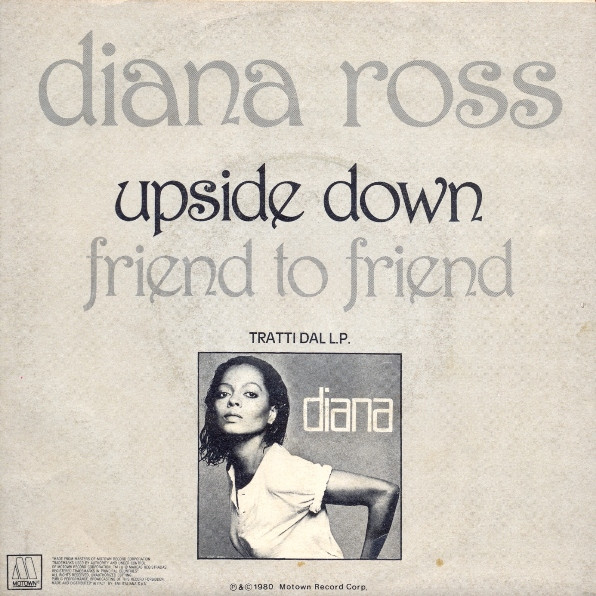 Diana Ross - Upside Down | Motown (3C 006-63976) - 2