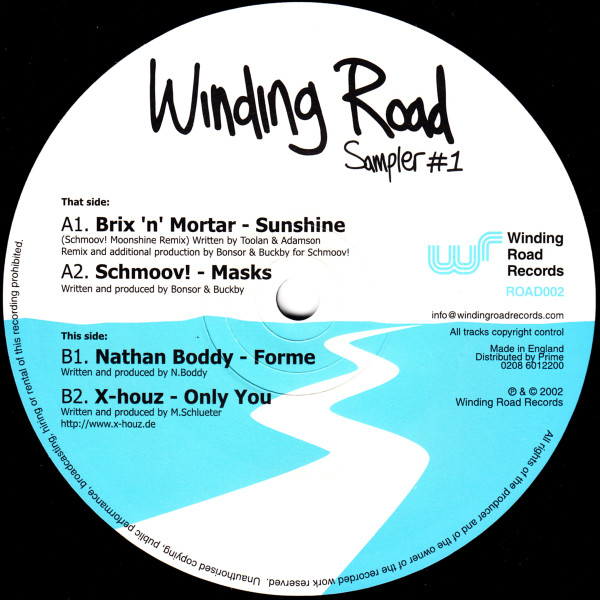 Various - Winding Road Sampler #1 | Winding Road Records (ROAD002) - 2 Various - Winding Road Sampler #1 | Winding Road Records (ROAD002) - 2