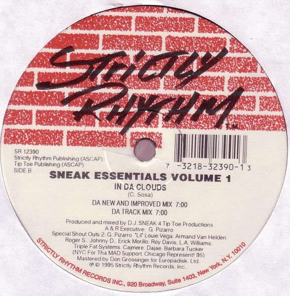 DJ Sneak - Sneak Essentials Volume 1 | Strictly Rhythm (SR 12390) - 3