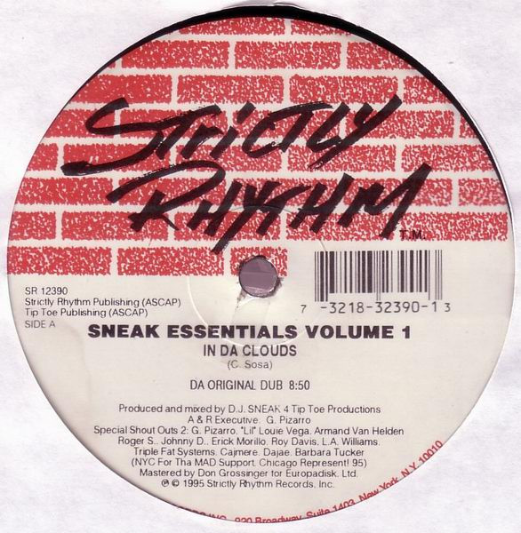 DJ Sneak - Sneak Essentials Volume 1 | Strictly Rhythm (SR 12390) - 2