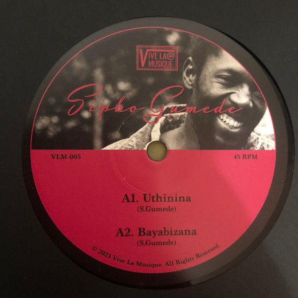 Sipho Gumede - Something to Say | Vive La Musique (VLM-005) - 2
