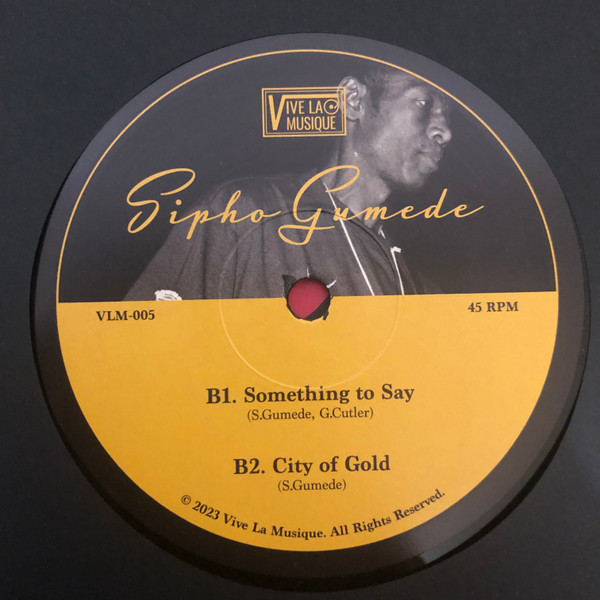 Sipho Gumede - Something to Say | Vive La Musique (VLM-005) - 3