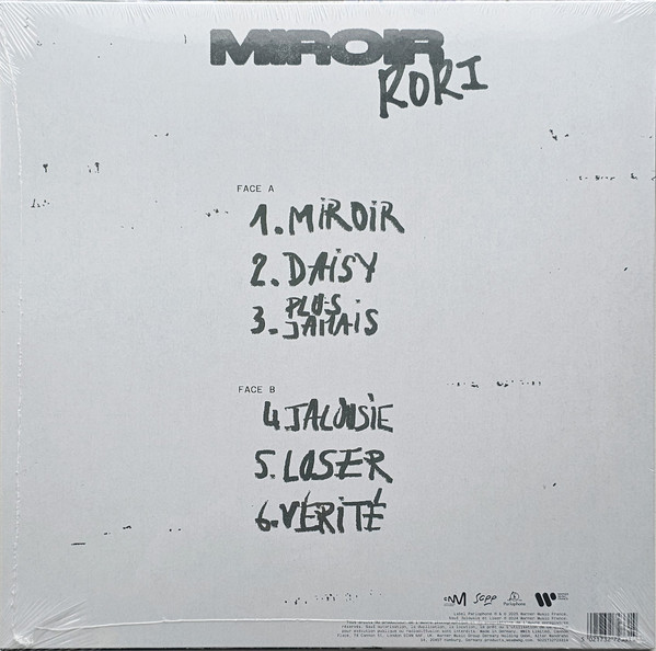 Rori - Miroir | Parlophone (5021732723314) - 2