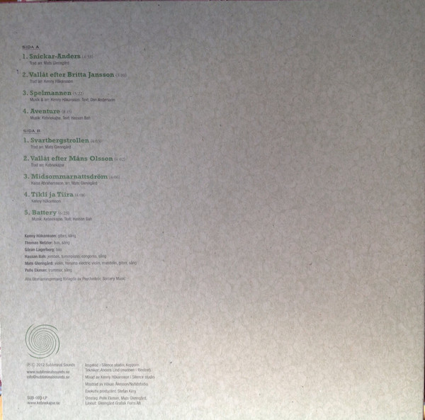 Kebnekajse - Aventure | Subliminal Sounds (SUB-093-LP) - 2