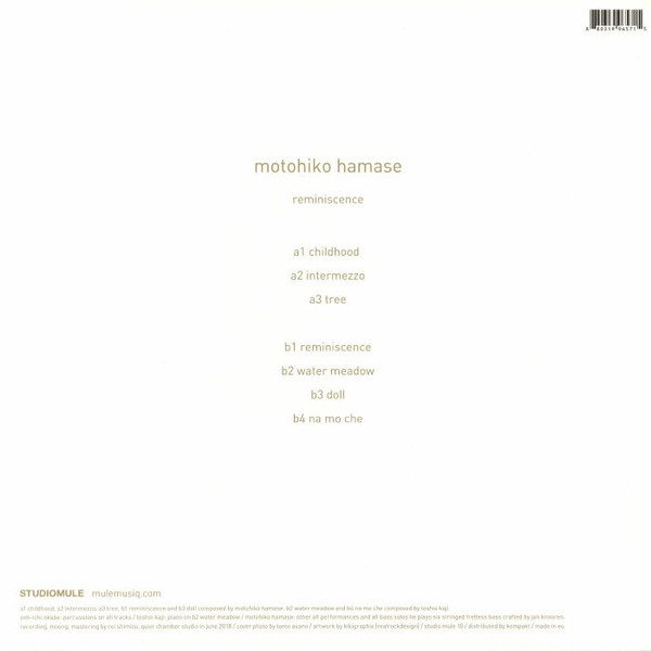 Motohiko Hamase - Reminiscence | Studio Mule (studio mule 10) - 2
