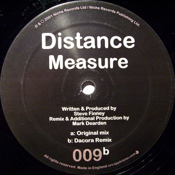 Distance - Measure | Niche Records (NICHE 009) - main