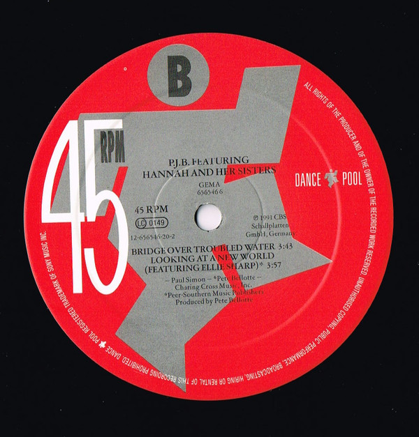 Pete Bellotte Featuring Hannah & Her Sisters - Bridge Over Troubled Water | CBS (656546 6) - 4 Pete Bellotte Featuring Hannah & Her Sisters - Bridge Over Troubled Water | CBS (656546 6) - 4