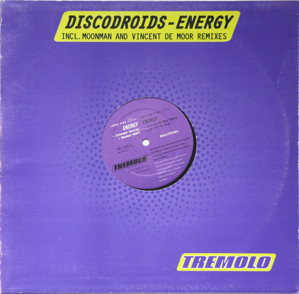 Discodroids - Energy | Tremolo (TRE 120014)