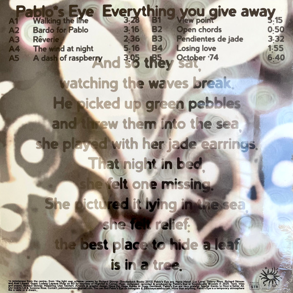 Pablo's Eye - Everything You Give Away | Stroom (STRLP-125) - 2