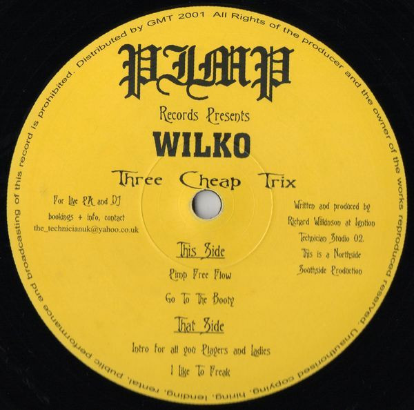 Wilko - Three Cheap Trix | Pimp Records (PIMP 001) - 2 Wilko - Three Cheap Trix | Pimp Records (PIMP 001) - 2