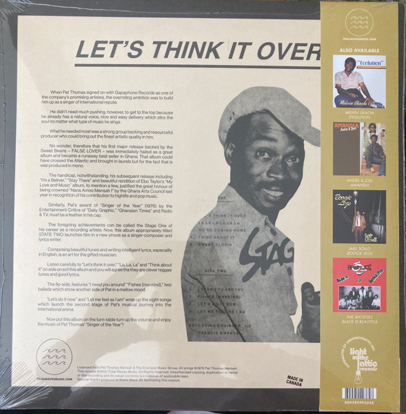 Pat Thomas - Stage Two | Tidal Waves Music (TWM73) - 3 Pat Thomas - Stage Two | Tidal Waves Music (TWM73) - 3