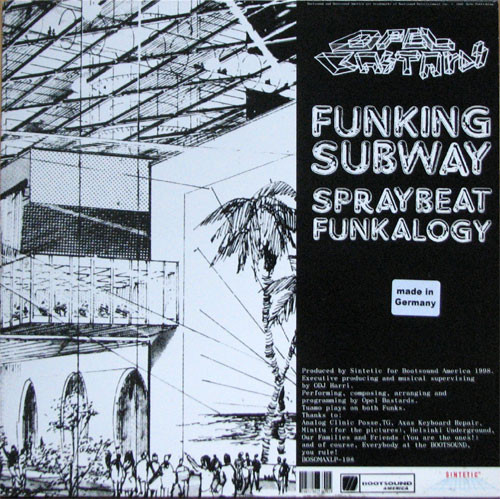 Op:l Bastards - Opel Bastards | Bootsound America (BOSOMAXLP-198)