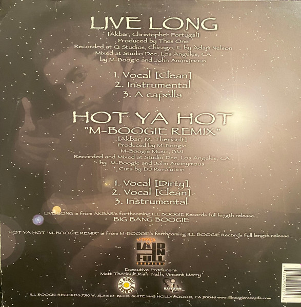 Akbar - Live Long | Ill Boogie Records (ILL72029-1) - 2 Akbar - Live Long | Ill Boogie Records (ILL72029-1) - 2