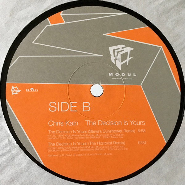 Chris Kain - The Decision Is Yours | Modul (74321874421) - 3