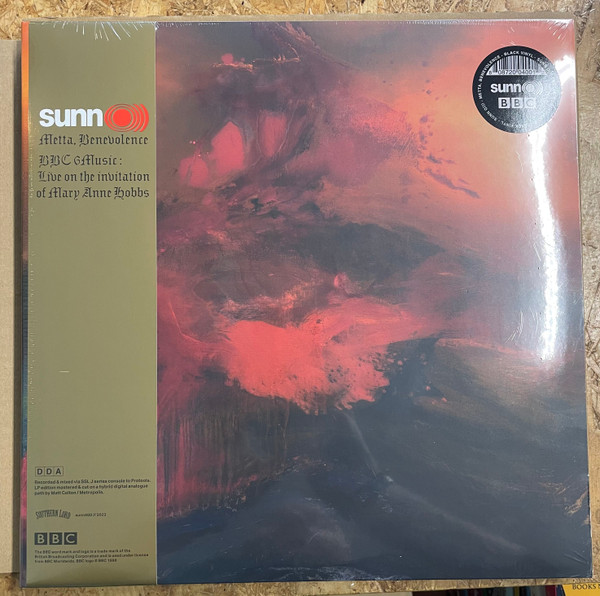 Sunn O))) - Metta, Benevolence BBC 6Music : Live On The Invitation Of Mary Anne Hobbs | Southern Lord (sunn400)